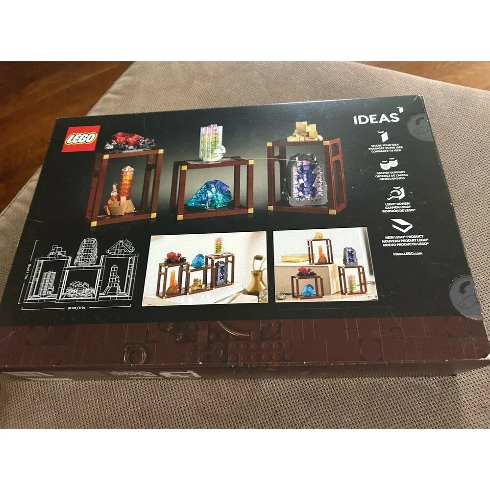 Lego Ideas Mineral Collection Set #070 New In Box Sealed Toy 21362